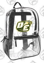 Load image into Gallery viewer, Classic 17 inch Clear Backpack