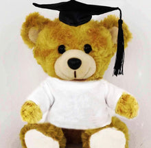 Load image into Gallery viewer, Graduation Bear with T-shirt (additional Tshirts can be purchased)