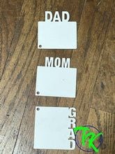 Load image into Gallery viewer, KeyChain-MDF approx. size 3”x3”