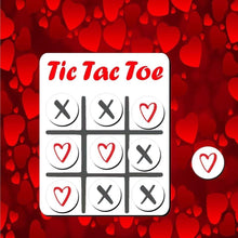 Load image into Gallery viewer, Tic Tac Toe board and chips