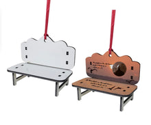 Load image into Gallery viewer, Customizable Bench(MDF for Sublimation) strings not included