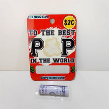 Load image into Gallery viewer, Money/gift card holder (comes w/ 1 dome each)