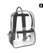 Load image into Gallery viewer, Classic 17 inch Clear Backpack

