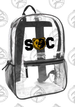 Load image into Gallery viewer, Classic 17 inch Clear Backpack
