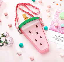 Load image into Gallery viewer, Ice Cream and Watermelon Water Bottles- *Size: Approximately 8in x 4.5in
