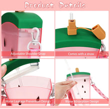 Load image into Gallery viewer, Ice Cream and Watermelon Water Bottles- *Size: Approximately 8in x 4.5in
