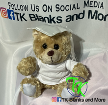 Load image into Gallery viewer, Graduation Bear with T-shirt (additional Tshirts can be purchased)

