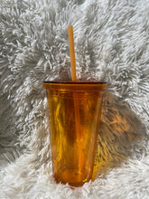 Load image into Gallery viewer, 16oz. Double insulated plastic cups with lid and straw (non-sublimation)
